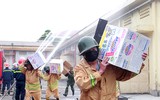 Diễn tập chữa cháy và cứu nạn cứu hộ tại Cảng Hà Nội