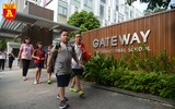 Cận cảnh việc đưa đón học sinh của trường Quốc tế Gateway