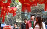 Sắc xuân trên phố phường Hà Nội