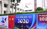 Sắc xuân trên phố phường Hà Nội