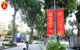 Hà Nội đỏ rực cờ hoa mừng Đảng mừng Xuân Canh Tý