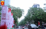 Hà Nội đỏ rực cờ hoa mừng Đảng mừng Xuân Canh Tý