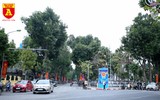 Hà Nội đỏ rực cờ hoa mừng Đảng mừng Xuân Canh Tý