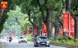 Hà Nội đỏ rực cờ hoa mừng Đảng mừng Xuân Canh Tý