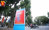 Hà Nội đỏ rực cờ hoa mừng Đảng mừng Xuân Canh Tý
