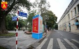 Hà Nội đỏ rực cờ hoa mừng Đảng mừng Xuân Canh Tý