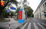 Hà Nội đỏ rực cờ hoa mừng Đảng mừng Xuân Canh Tý