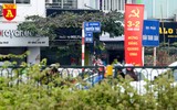 Hà Nội đỏ rực cờ hoa mừng Đảng mừng Xuân Canh Tý