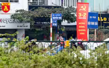 Hà Nội đỏ rực cờ hoa mừng Đảng mừng Xuân Canh Tý