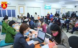 Lan tỏa tinh thần tặng khẩu trang vì cộng đồng trong lực lượng Công an