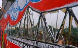 Con đường nghệ thuật bằng... rác thải