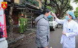 Công an Hà Nội tăng cường kiểm soát người ra đường, thực hiện nghiêm cách ly xã hội phòng ngừa Covid-19