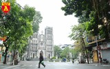 Công an Hà Nội tăng cường kiểm soát người ra đường, thực hiện nghiêm cách ly xã hội phòng ngừa Covid-19