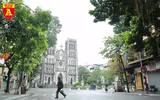 Công an Hà Nội tăng cường kiểm soát người ra đường, thực hiện nghiêm cách ly xã hội phòng ngừa Covid-19