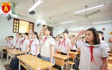Học sinh Hà Nội háo hức đi học sau những ngày nghỉ dài