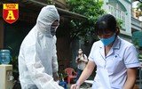Đưa gần 60 người đi cách ly tại Bệnh viện Công an Hà Nội