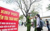 Hình ảnh đẹp của Công an Thủ đô trong kỳ thi THPT 2020