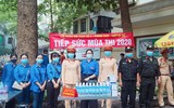 Hình ảnh đẹp của Công an Thủ đô trong kỳ thi THPT 2020