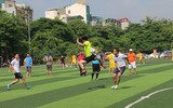 Cụm thi đua số 2 CATP Hà Nội: Sôi động Giải bóng đá năm 2017
