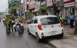 Hà Nội ra quân xử lý ôtô dừng đỗ trên vỉa hè, dưới lòng đường sai quy định