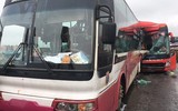 Cận cảnh hiện trường vụ tai nạn giao thông nghiêm trọng trên tuyến Pháp Vân - Cầu Giẽ