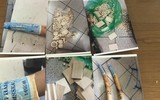 Cận cảnh số lượng lớn ngà voi giả được cán bộ Hải quan đánh tráo