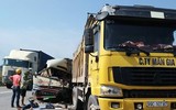 Ảnh hiện trường vụ tai nạn giao thông nghiêm trọng ở Sóc Sơn