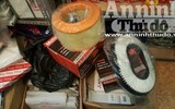 Cận cảnh kho chứa gần 2.000 sản phẩm phụ tùng ô tô nghi giả mạo các nhãn hiệu lớn