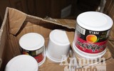 Cận cảnh hơn 4 tấn hương liệu, phụ gia pha chế trà sữa không rõ nguồn gốc