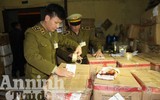 Cận cảnh hơn 4 tấn hương liệu, phụ gia pha chế trà sữa không rõ nguồn gốc