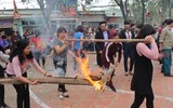 Hà Nội: Độc đáo lễ hội thổi cơm thi đầu xuân