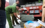 Cận cảnh hơn 10 tấn nầm lợn 