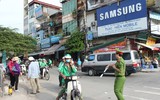 [Ảnh] Lực lượng Công an tăng cường tại khu vực bến xe phục vụ nghỉ 2-9