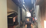 [Ảnh] Hiện trường vụ cháy 7 xưởng sản xuất gỗ ở Thạch Thất