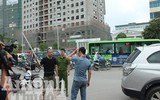 [Ảnh] Nhóm đối tượng đã hành hung người đàn ông đi ôtô dẫn đến tử vong