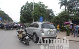 [Ảnh] Nhóm đối tượng đã hành hung người đàn ông đi ôtô dẫn đến tử vong
