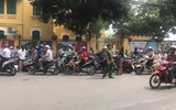 An ninh thắt chặt trong buổi sáng đầu tiên diễn ra kỳ thi THPT Quốc gia