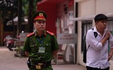 An ninh thắt chặt trong buổi sáng đầu tiên diễn ra kỳ thi THPT Quốc gia