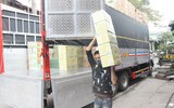 Cận cảnh số hàng hóa 