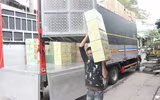 Cận cảnh số hàng hóa 