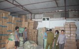 Cận cảnh số hàng hóa 