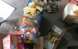 Cận cảnh số hàng hóa 