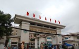 [Ảnh] Lực lượng Công an chốt chặn, kiểm soát chặt chẽ Bệnh viện Bạch Mai phòng dịch Covid-19