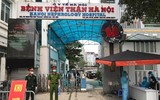 [Ảnh] Phòng ngừa tối đa nguy cơ lân lan dịch bệnh Covid-19 tại Bệnh viện Thận Hà Nội