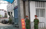 [Ảnh] Phòng ngừa tối đa nguy cơ lân lan dịch bệnh Covid-19 tại Bệnh viện Thận Hà Nội