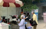 [Ảnh] Phòng ngừa tối đa nguy cơ lân lan dịch bệnh Covid-19 tại Bệnh viện Thận Hà Nội