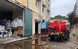 [Ảnh] Cận cảnh quá trình khám nghiệm vụ cháy làm 3 người chết ở Khu công nghiệp Phú Thị