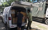 [Ảnh] Cận cảnh hơn 1 tấn nầm lợn không rõ nguồn gốc được tuồn về Hà Nội