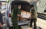 [Ảnh] Cận cảnh hơn 1 tấn nầm lợn không rõ nguồn gốc được tuồn về Hà Nội