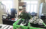 [Ảnh] Cận cảnh số lượng lớn linh kiện súng săn, đạn rao bán trên mạng xã hội bị thu giữ